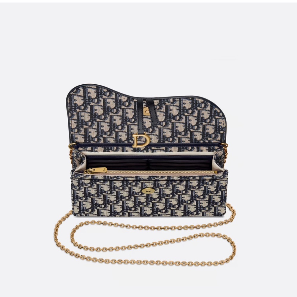 Dior saddle pouch with removable chain- price as listed or best offer - Picture 7 of 9